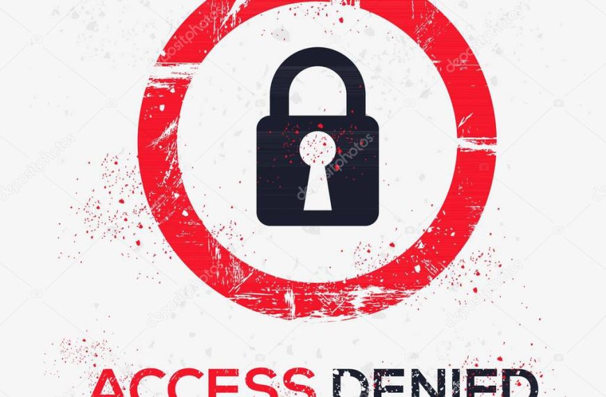 Acceso denegado: ¿Por qué aparece este error y cómo solucionarlo?