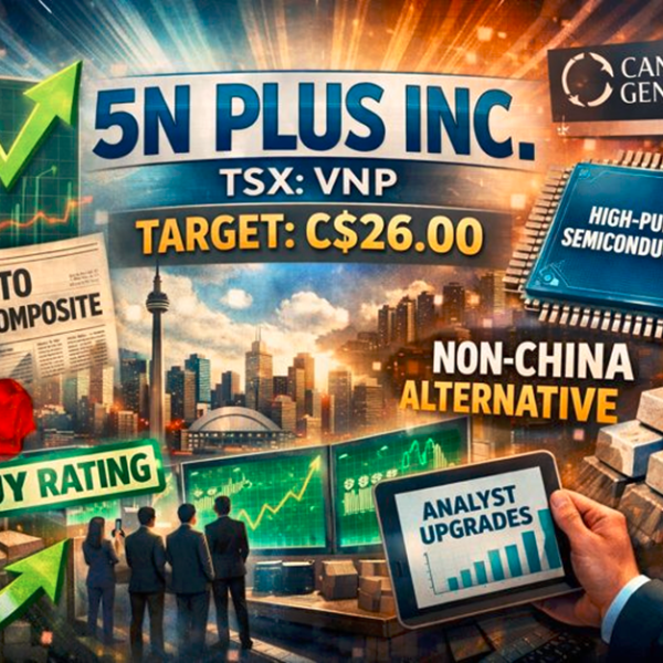5N Plus Inc.: ¿Por qué este ganador del TSX sigue subiendo sin parar?