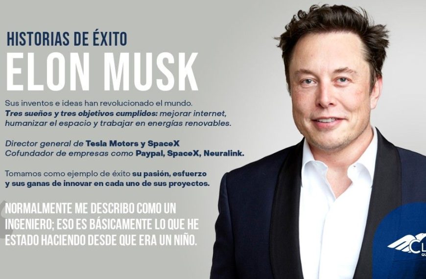 La Inspiradora Historia de Elon Musk y su Éxito Empresarial